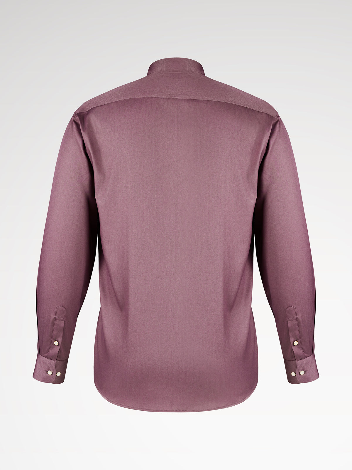 Herren Rot Hochgeschlossen Vorne Hemden