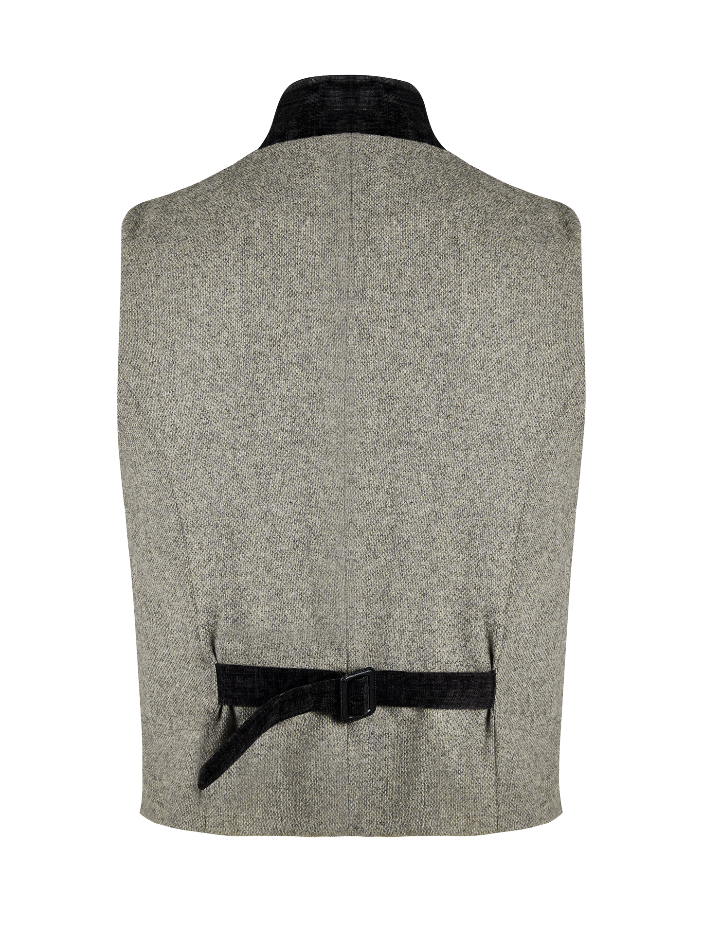 Herren Grau Hochgeschlossen Vorne Westen