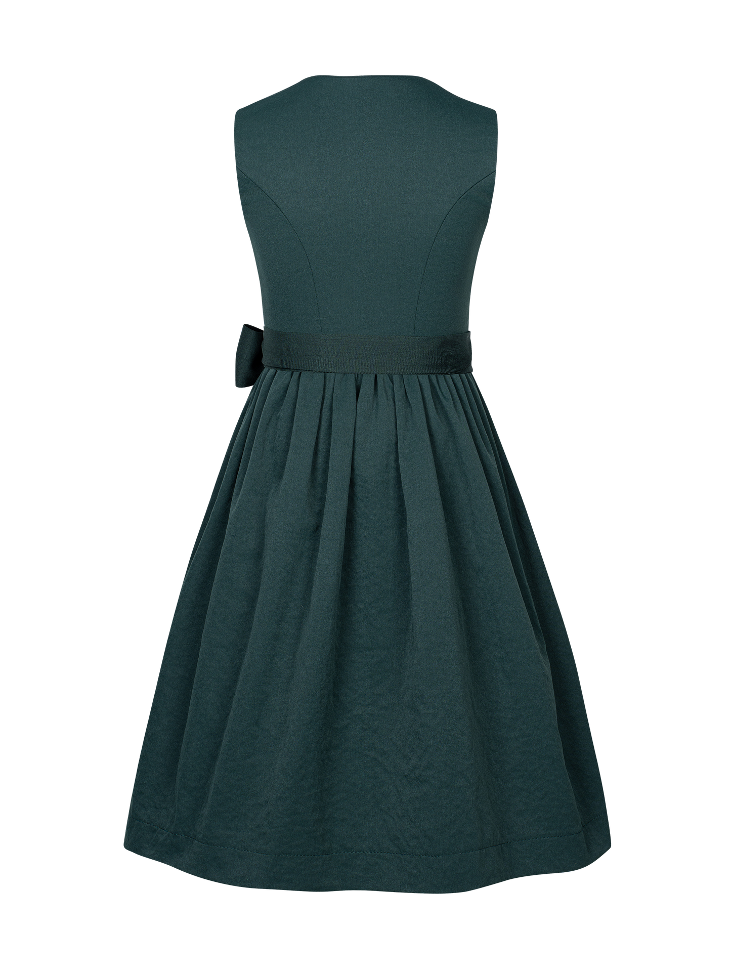 Kinder Grün Gerader Ausschnitt Vorne Dirndl