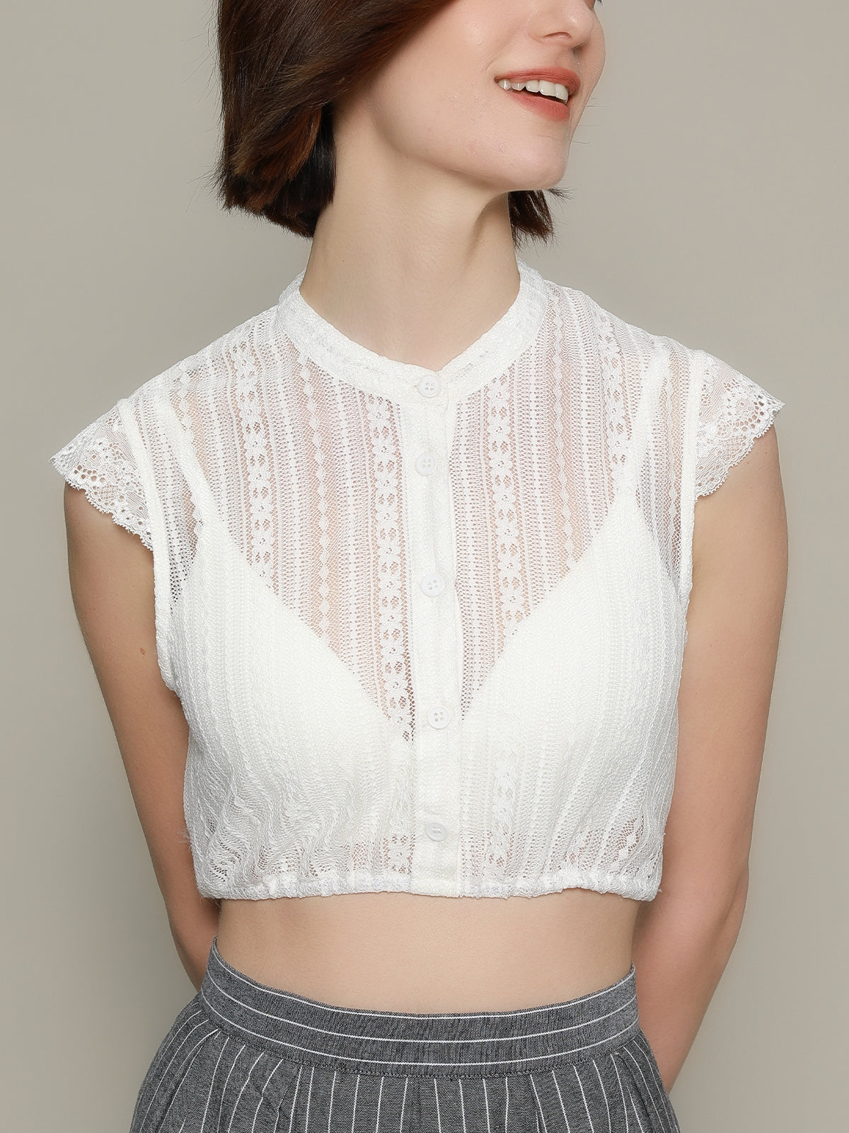 DIRNDLBLUSE - ROSE