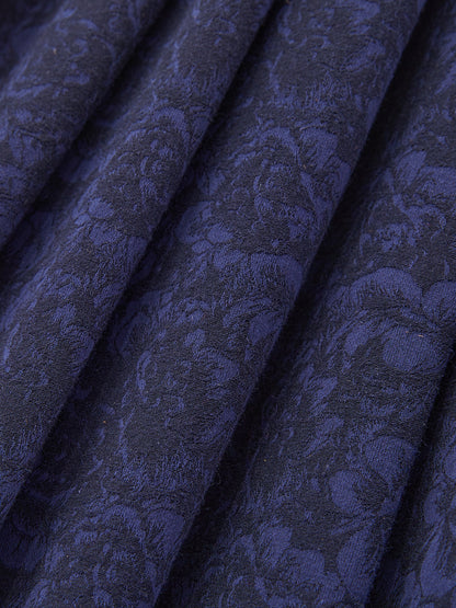 Blau mit Gerader Ausschnittund  Bunt Dirndl