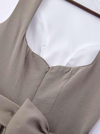Grün mit Gerader Ausschnitt und Dunkelromantisch Dirndl