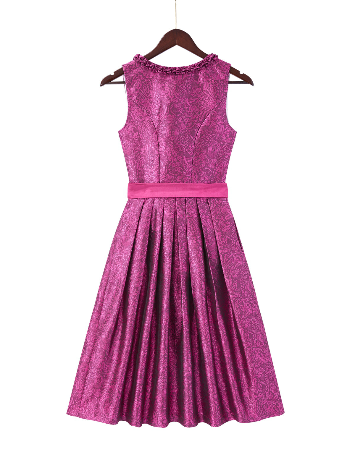 Pink mit Gerader Ausschnittund  Fröhlich Dirndl