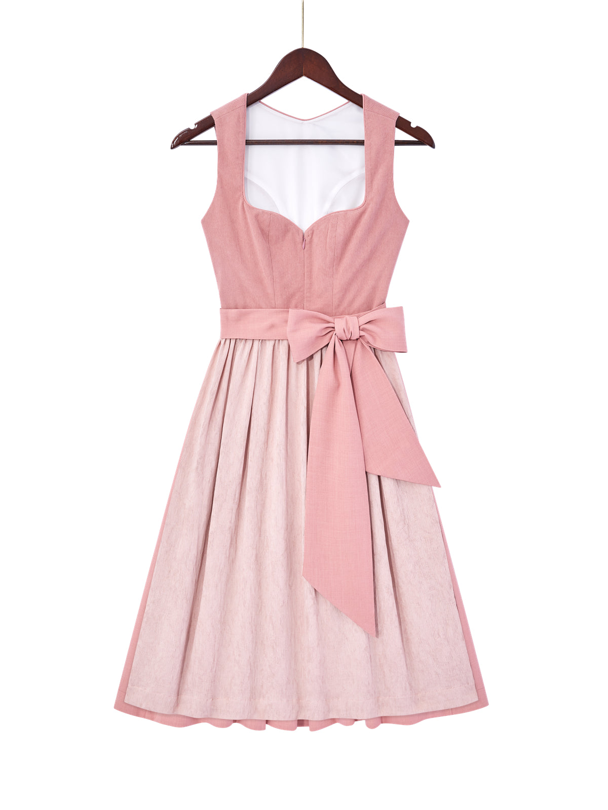 Rosa mit Herz-Ausschnittund  Modern Dirndl
