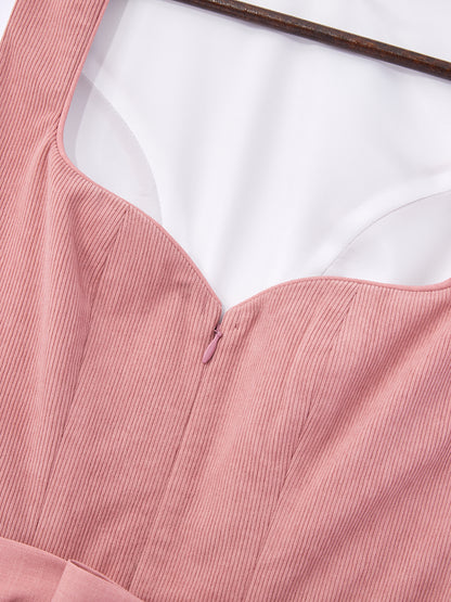 Rosa mit Herz-Ausschnittund  Modern Dirndl