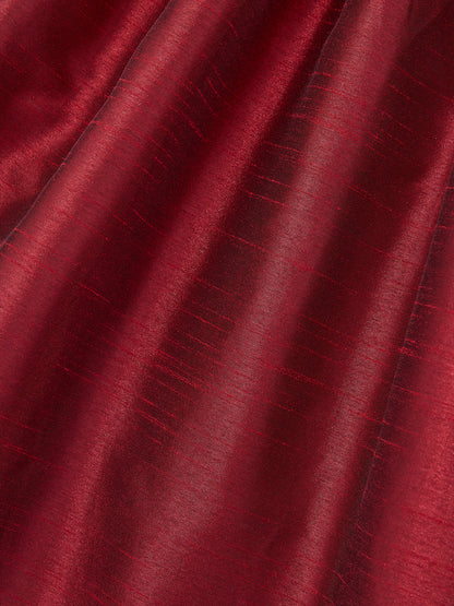 Rot mit Gerader Ausschnitt  und Elegant Dirndl