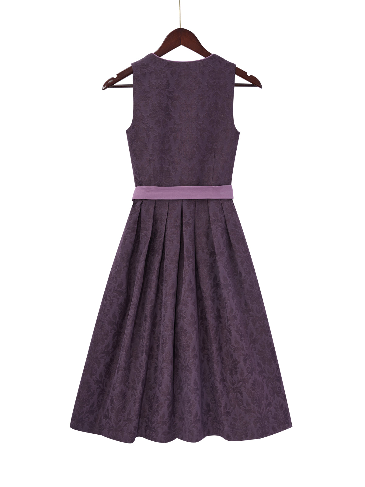Lila mit Gerader Ausschnitt und Eigenwillig Dirndl
